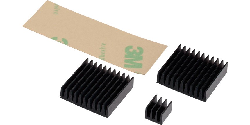 RPI-COOLKIT - Raspberry pi Heatsink cooling kit